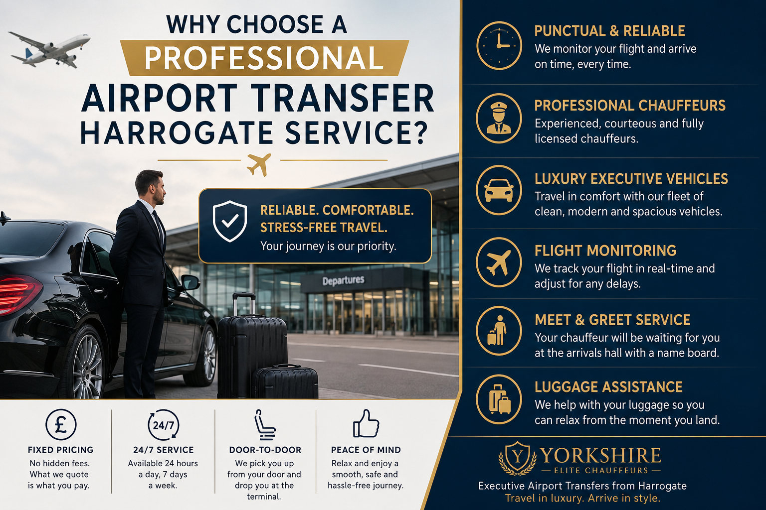 Why Choose a Professional Airport Transfer Harrogate service?